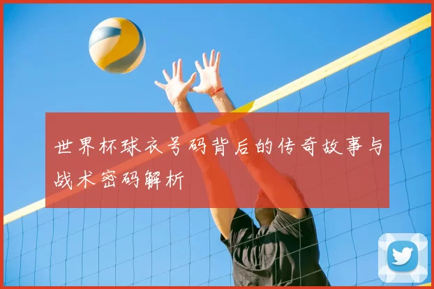 世界杯球衣号码背后的传奇故事与战术密码解析