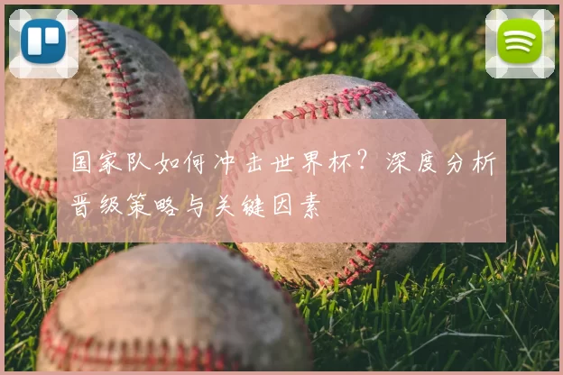 国家队如何冲击世界杯?深度分析晋级策略与关键因素