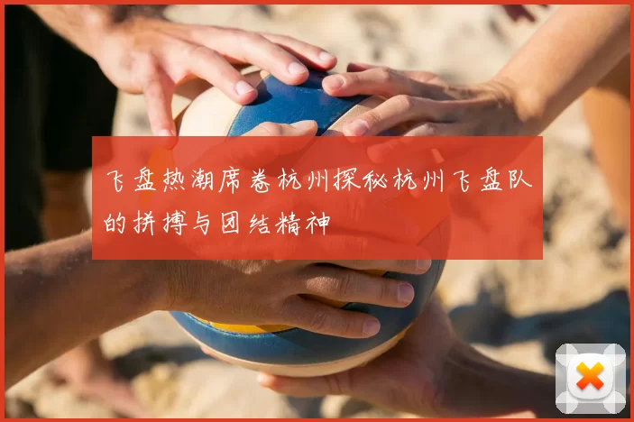 飞盘热潮席卷杭州探秘杭州飞盘队的拼搏与团结精神
